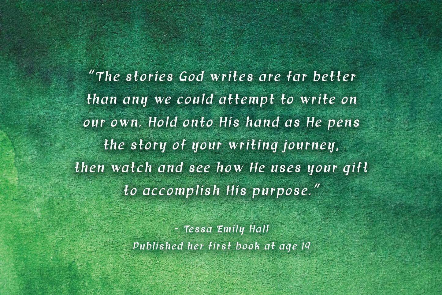 Touching Eternity: Creative Inspiration for Young Writers